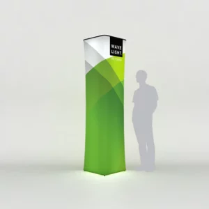WaveLight Air Inflatable LED Lit Display Tower | Square: 3.2m tall