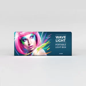 WaveLight Ultra Thin Light Box Display | w: 6m (20ft) h: 2.4m